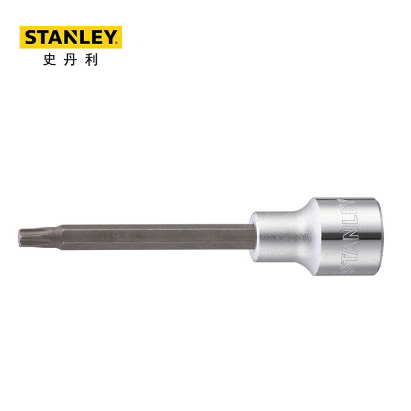 史丹利(Stanley)12.5MM系列100MM长花形旋具套筒