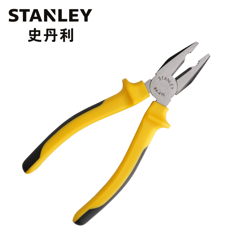 史丹利(Stanley)双色柄钢丝钳