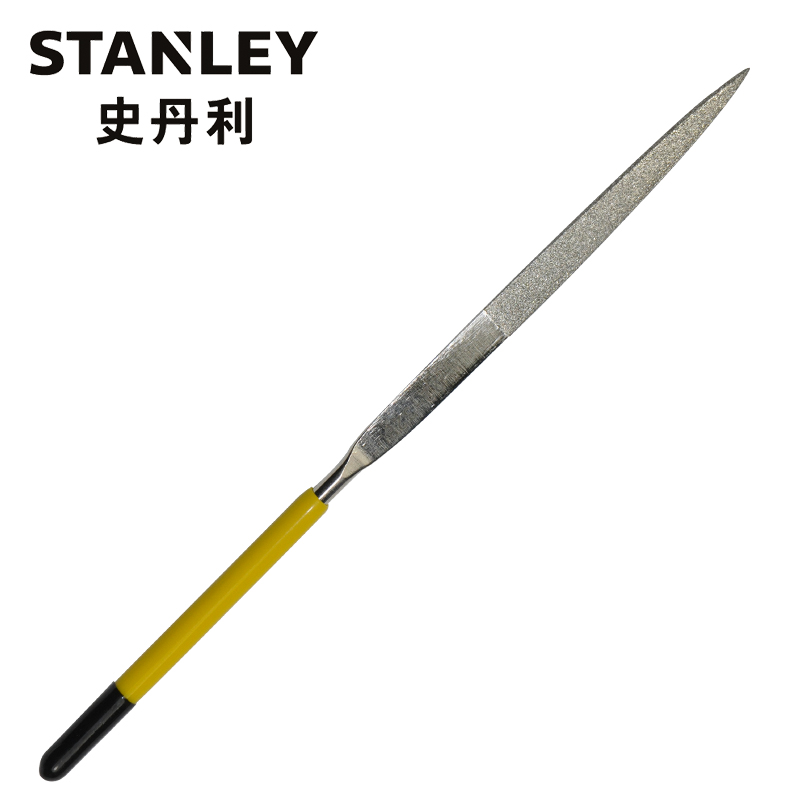 史丹利(Stanley)金刚石尖头半圆锉