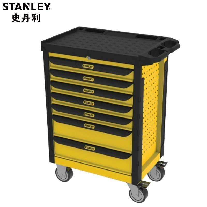 史丹利(Stanley)7抽屉多功能工具车