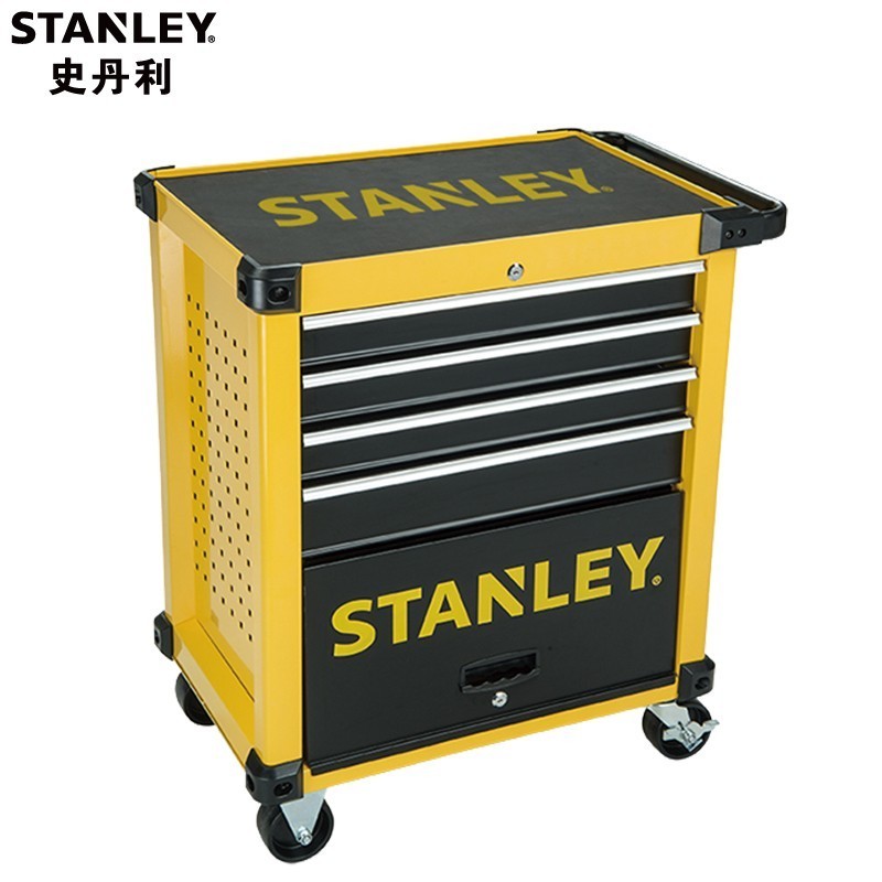 史丹利(Stanley)4抽屉轻型工具车