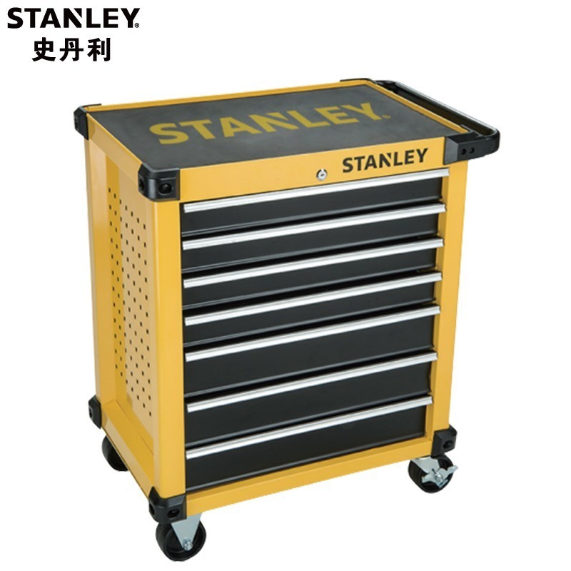 史丹利(Stanley)7抽屉轻型工具车