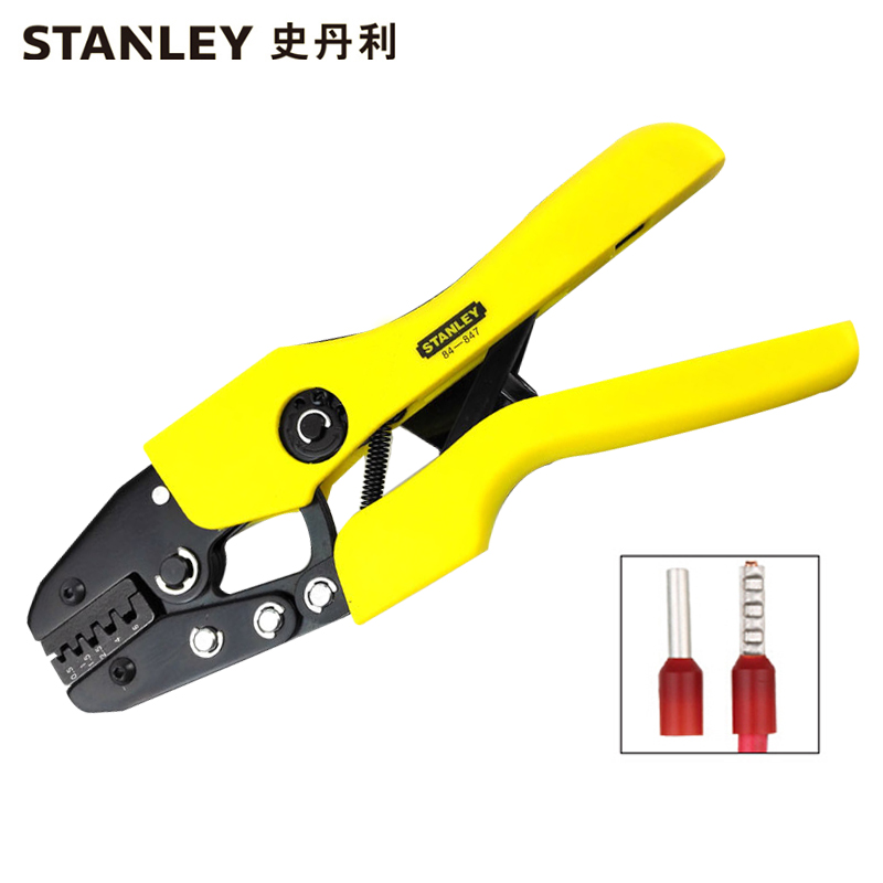 史丹利(Stanley)A系列欧式端子压接钳0.5-6mm²