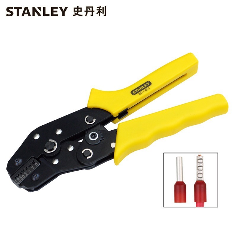 史丹利(Stanley)B系列欧式端子压接钳0.25-6mm²