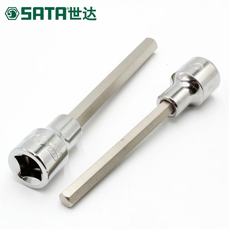 世达(Sata)12.5MM系列加长六角旋具套筒