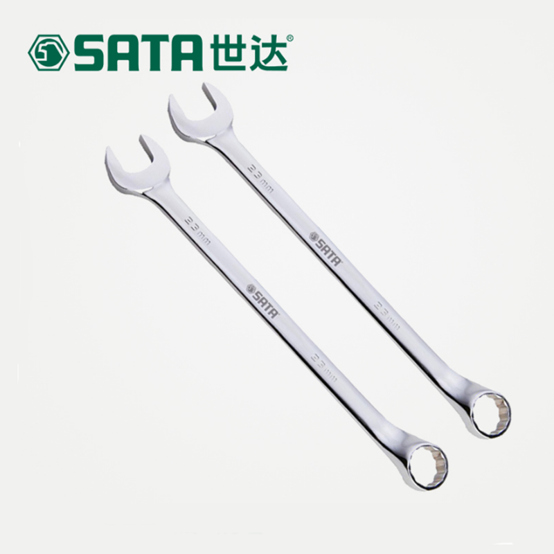 世达(Sata)新型全抛光两用扳手