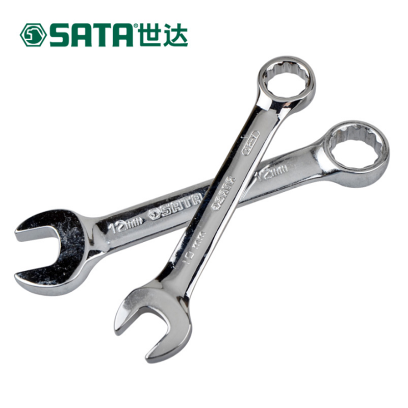 世达(Sata)全抛光两用短板手