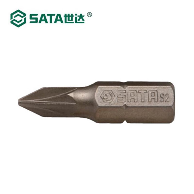 世达(Sata)5件套6.3MM系列25MM长十字旋具头