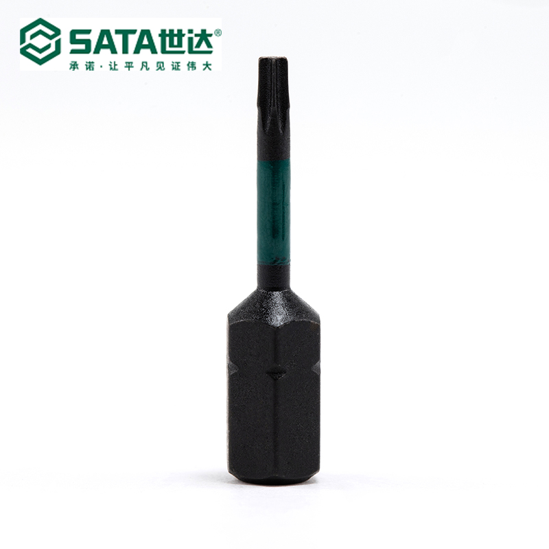 世达(Sata)10件套6.3MM系列29MM长抗冲击花形旋具头