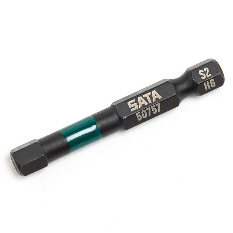 世达(Sata)10件套6.3MM系列50MM长抗冲击六角旋具头