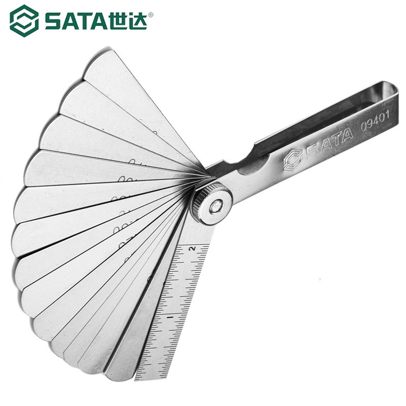 世达(Sata)14件套塞尺0.05-1.00MM