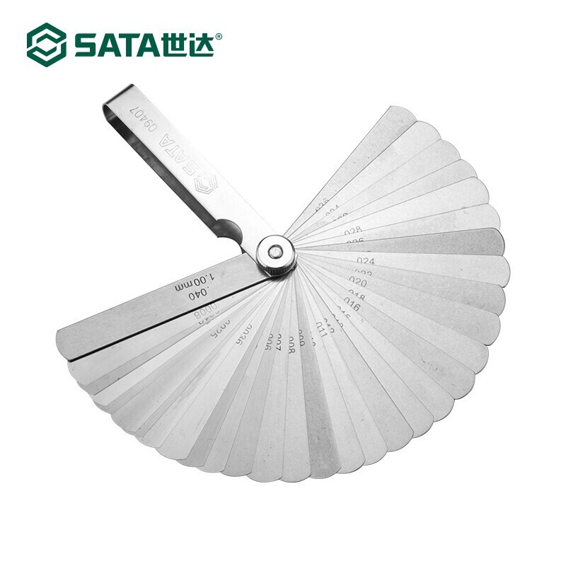 世达(Sata)32件套公英制塞尺0.02-1.00MM