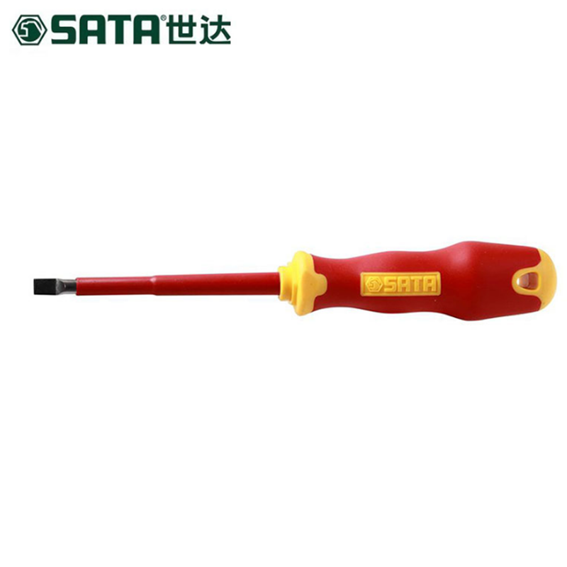 世达(Sata)T系列VDE绝缘一字螺丝批