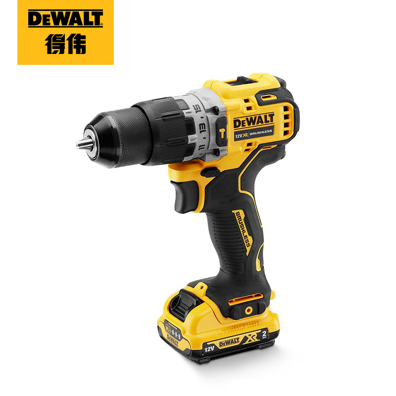 Dewalt(得伟)12V锂电无刷紧凑型冲击钻